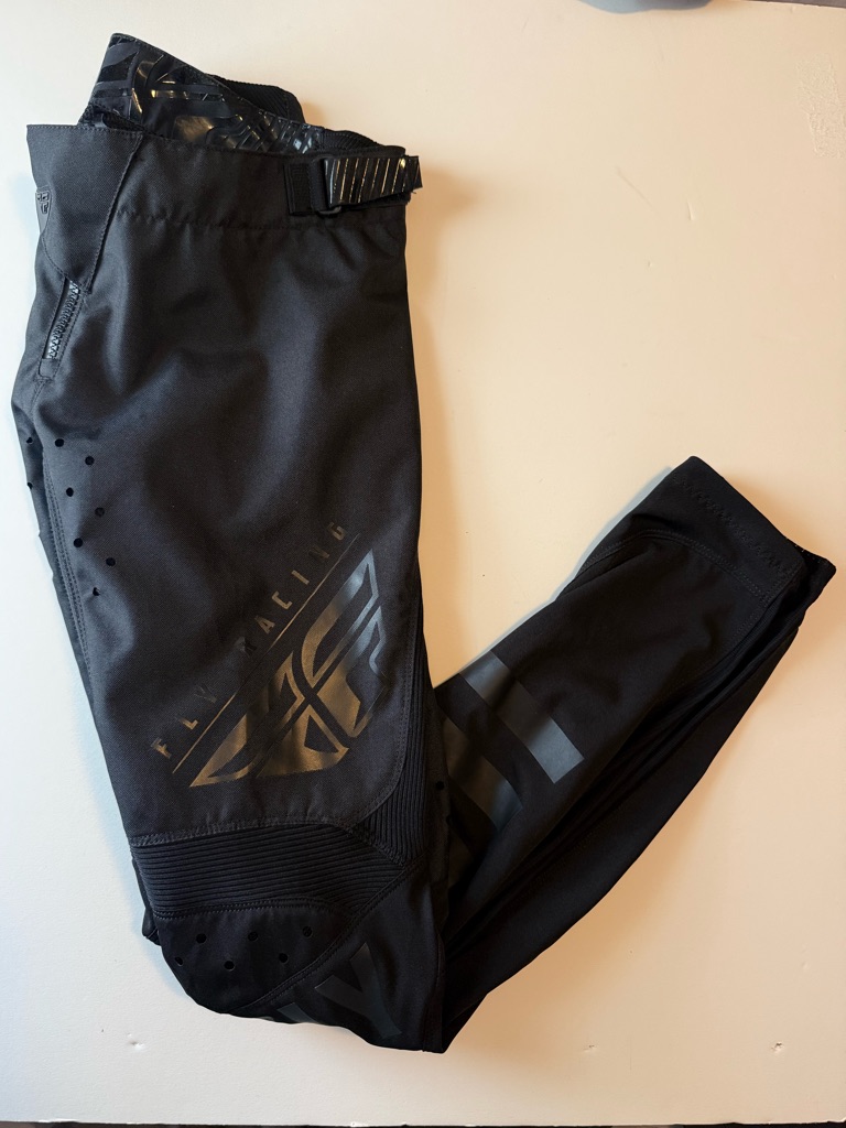 Fly Racing Men's Black Softshell Riding Pants
